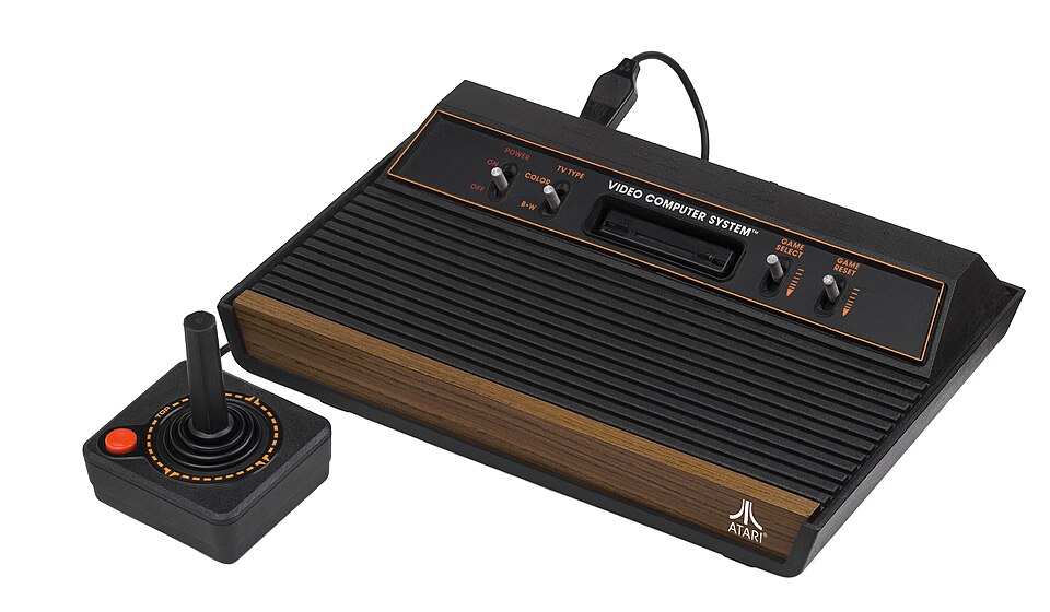 Atari 2600 (by Evan-Amos, public domain)