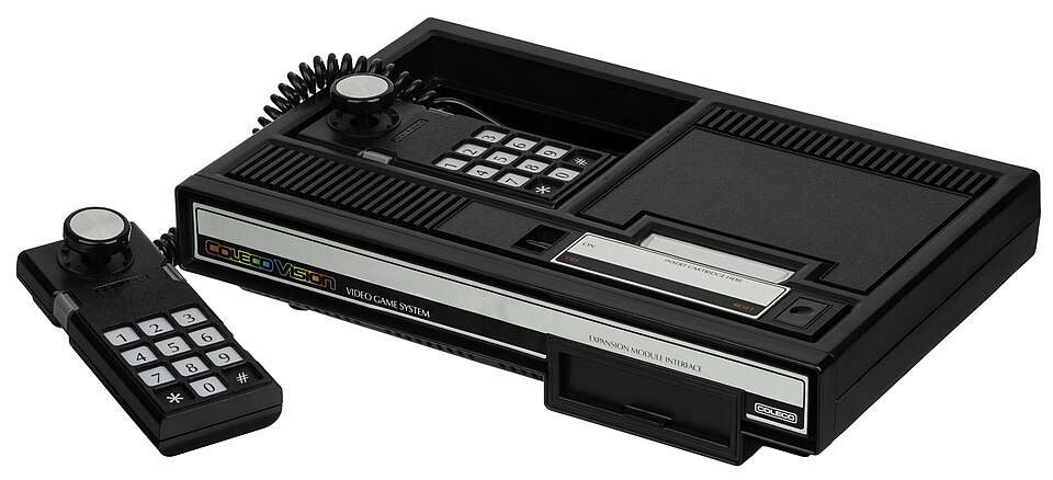 ColecoVision game console (by Evan-Amos, public domain)